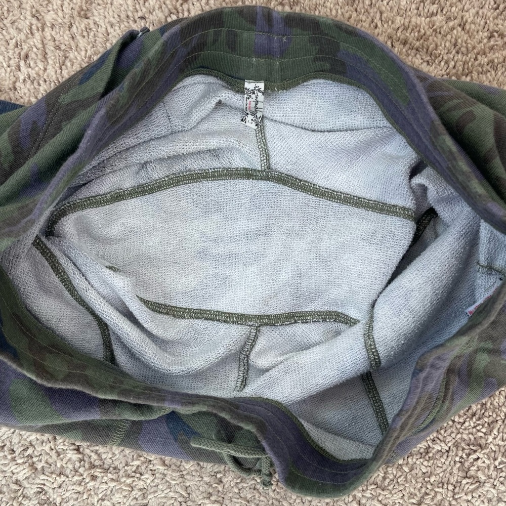 Intimately Free People Camo Jogger Sweatpants Women’s Pull-On Casual Pants Large - Picture 9 of 16